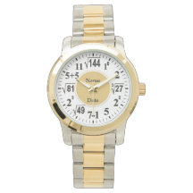 Math Teacher Retirement Gift Commemorative Watch