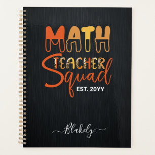 Math Teacher Squad Planner