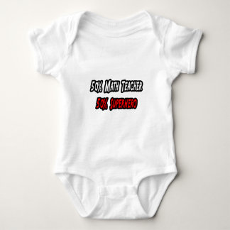Math Teacher / Superhero Baby Bodysuit