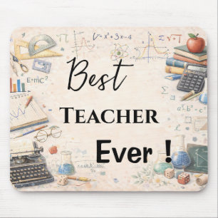 Math Teacher Thank You Gifts End of School Year Mouse Pad