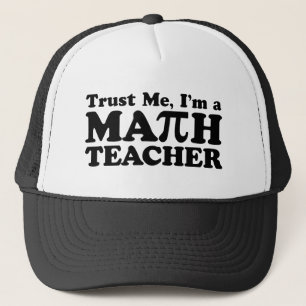Math Teacher Trucker Hat