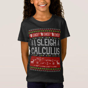 Math Teachers I Sleigh Calculus Ugly Sweater Chris