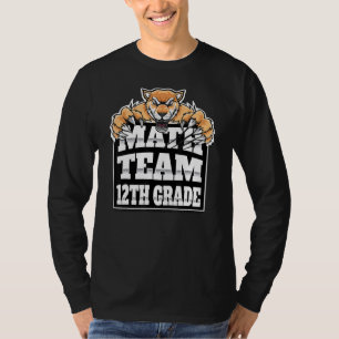 Math Team Teachers 12th Grade Students Jaguars Pan T-Shirt