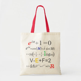 Math Tote Bag-Euler Formula Bag
