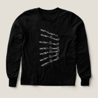 Math Trigonometry Kids T-Shirt – Sin Cos Formulas 