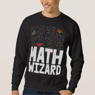 Math Wizard Toddler Mathletics Birthday Sweatshirt