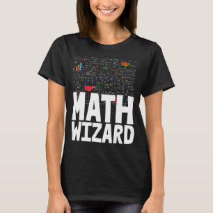 Math Wizard Toddler Mathletics Birthday T-Shirt