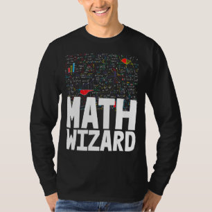 Math Wizard Toddler Mathletics Birthday T-Shirt