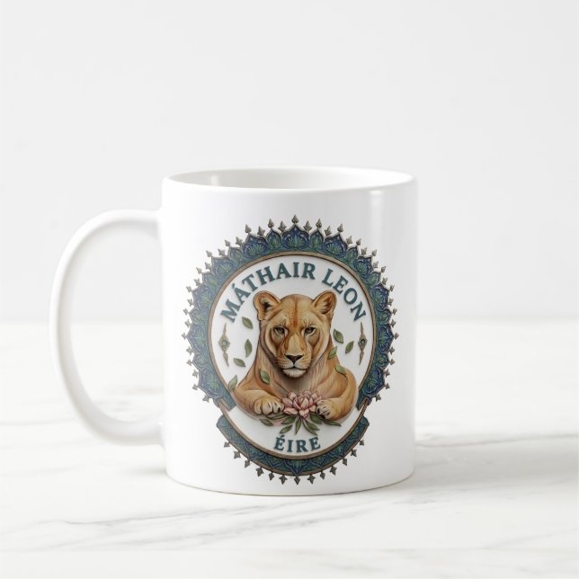Máthair Leon. Éire Coffee Mug (Left)