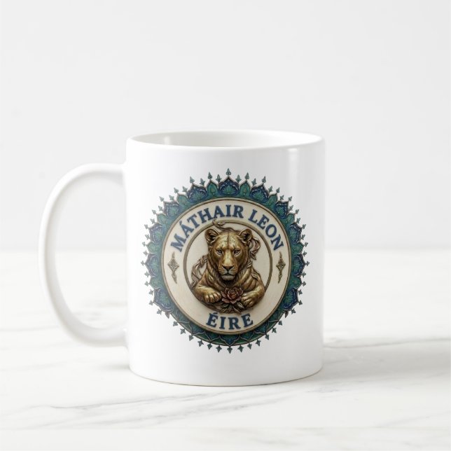 Máthair Leon. Éire Coffee Mug (Left)
