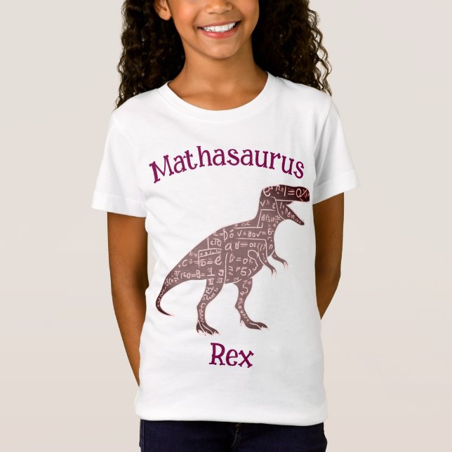 Mathasaurus Rex T-Shirt (Front)