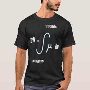Mathe Formel Physik Integral children radio play T-Shirt
