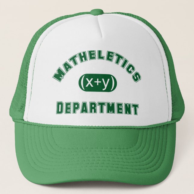 Matheletics Department Trucker Hat (Front)