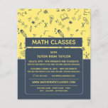 Mathematic Icon Design, Math Classes Advertising Flyer<br><div class="desc">Mathematic Icon Design,  Math Classes Advertising Flyers By The Business Card Store.</div>