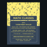 Mathematic Icon Design, Math Classes Advertising Poster<br><div class="desc">Mathematic Icon Design,  Math Classes Advertising Poster By The Business Card Store.</div>