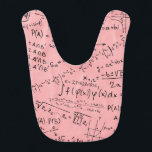 Mathematic Lovers, Math Formula, Math Geek Bib<br><div class="desc">The perfect Cute Mathematic Lovers, Math Formula, Math Geek, a pattern gift idea for all men, women & kids who loves Math Equation Seamless fabric! Makes an ideal gift for your mum, dad, sister, brother, aunt, uncle, grandma or grandpa & for your love ones for their Wedding Anniversaries, Birthdays, Summer,...</div>