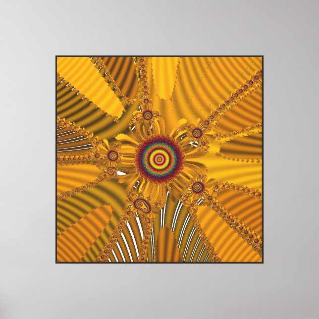 Mathematical Beautiful Pattern  Canvas Print (Front)
