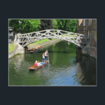 Mathematical Bridge, Cambridge Postcard<br><div class="desc">Mathematical Bridge,  Cambridge,  England by Mike Paget 2009</div>