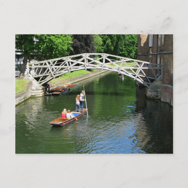 Mathematical Bridge, Cambridge Postcard (Front)