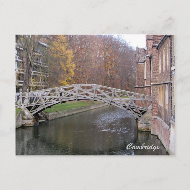 Mathematical bridge postcard (Front)
