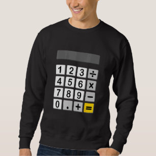 Mathematical Calculator Fancy Dress And Carnival C Sweatshirt