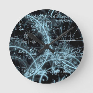 mathematical clock style