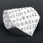 Mathematical Constants Tie<br><div class="desc">Add a little inspiration to the office -- or office party -- with a mathematical constants tie,  which features twelve common and advanced mathematical constants! The perfect gift idea for the mathematician!

Design © W.H. Sim,  All Rights Reserved. See more at zazzle.com/expressionsoccasions</div>