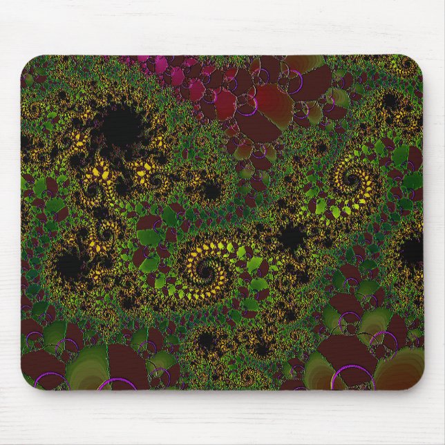 "Mathematical Fantasy  - Number Two" Mouse Pad (Front)