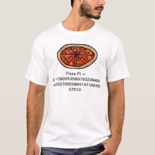 Mathematical Pizza Pi T-shirt