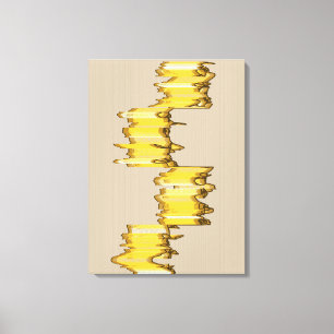 Mathematically Aligned Sculpture  Canvas Print