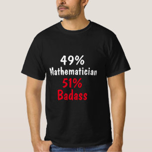 Mathematician Badass T-Shirt