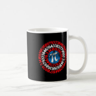 Mathematician Captain Pi Superhero Math Nerd Geek Coffee Mug