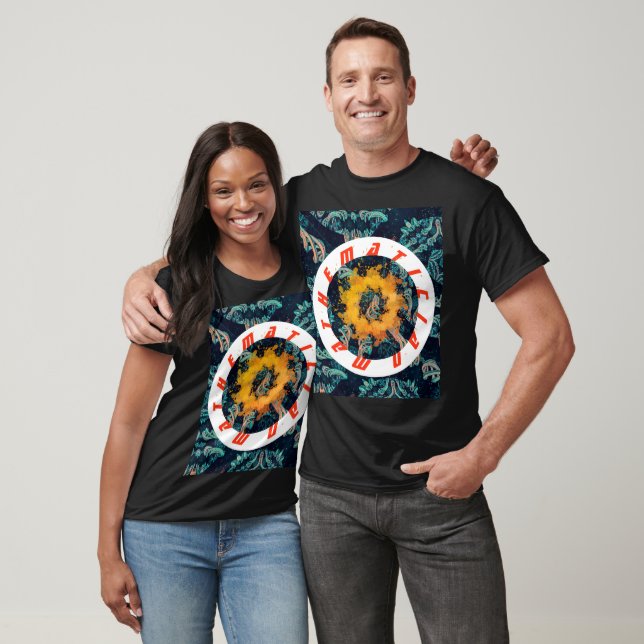 Mathematician. Dark fractal elegance  T-Shirt (Unisex)