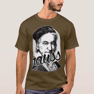 Mathematician Gauss Gauss scientist genius T-Shirt