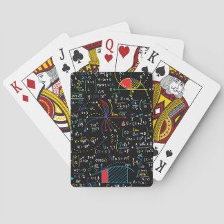 mathematician playing cards