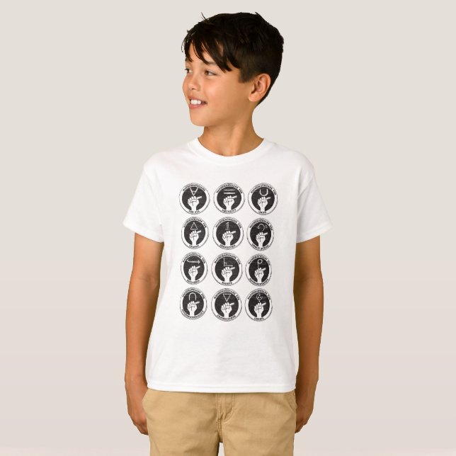 Mathematicians for All, Equality... Youth T-shirt (Front Full)