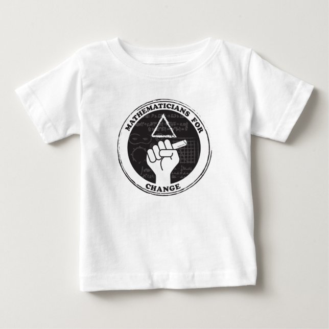 Mathematicians for Change T-shirt - Baby (Front)