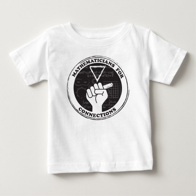Mathematicians for Connections T-shirt - Baby (Front)