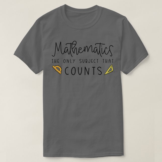 Mathematics 1 T-Shirt (Design Front)