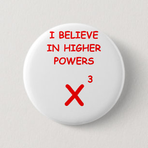 mathematics 6 cm round badge