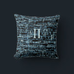 Mathematics Algebra Design Cushion<br><div class="desc">This algebra math design is an ideal gift for teachers,  students and all the mathematics love and life. Show all that you are a math genius,  the gift idea for teachers and young mathematicians who add up subtract and love the numbers.</div>