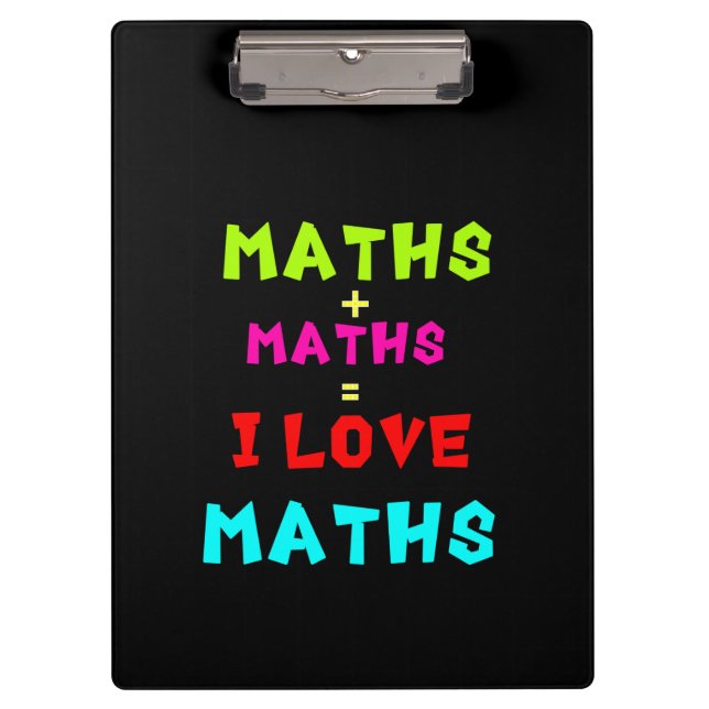 Mathematics  clipboard (Front)