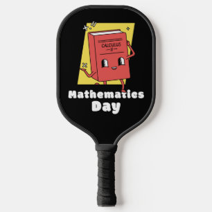 Mathematics Day Pickleball Paddle