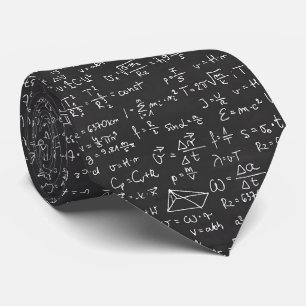 Mathematics Equation for Math Geek Teacher Student Tie