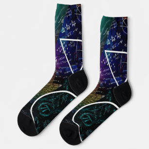 Mathematics Formula Crew Socks