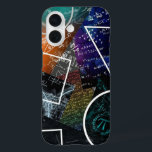 Mathematics Formula iPhone Case<br><div class="desc">Protect your iPhone in style with this eye-catching case,  featuring a dynamic collage of mathematical formulas,  colourful equations,  and geometric shapes. Perfect for students,  teachers,  and STEM enthusiasts,  this slim and durable case adds both personality and academic flair to your device.</div>