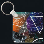 Mathematics Formula Keychain<br><div class="desc">Carry inspiration everywhere with this round keychain, featuring a colourful mix of mathematical formulas, equations, and geometric designs. Perfect for students, teachers, and STEM enthusiasts, this lightweight accessory highlights a love for learning on the go.</div>