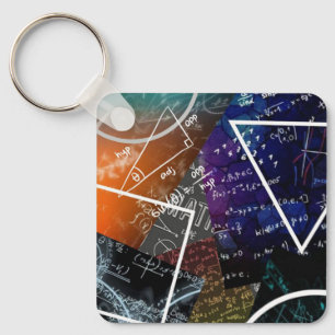 Mathematics Formula Keychain