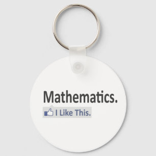 Mathematics...I Like This Key Ring