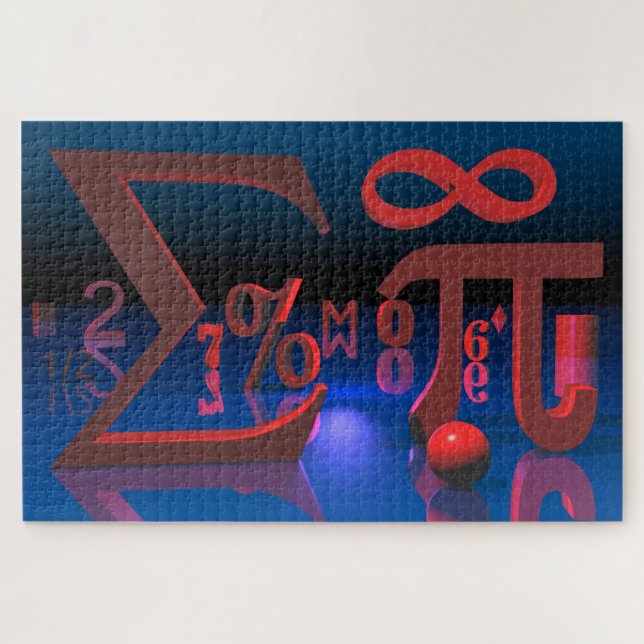 Mathematics Jigsaw Puzzle (Horizontal)